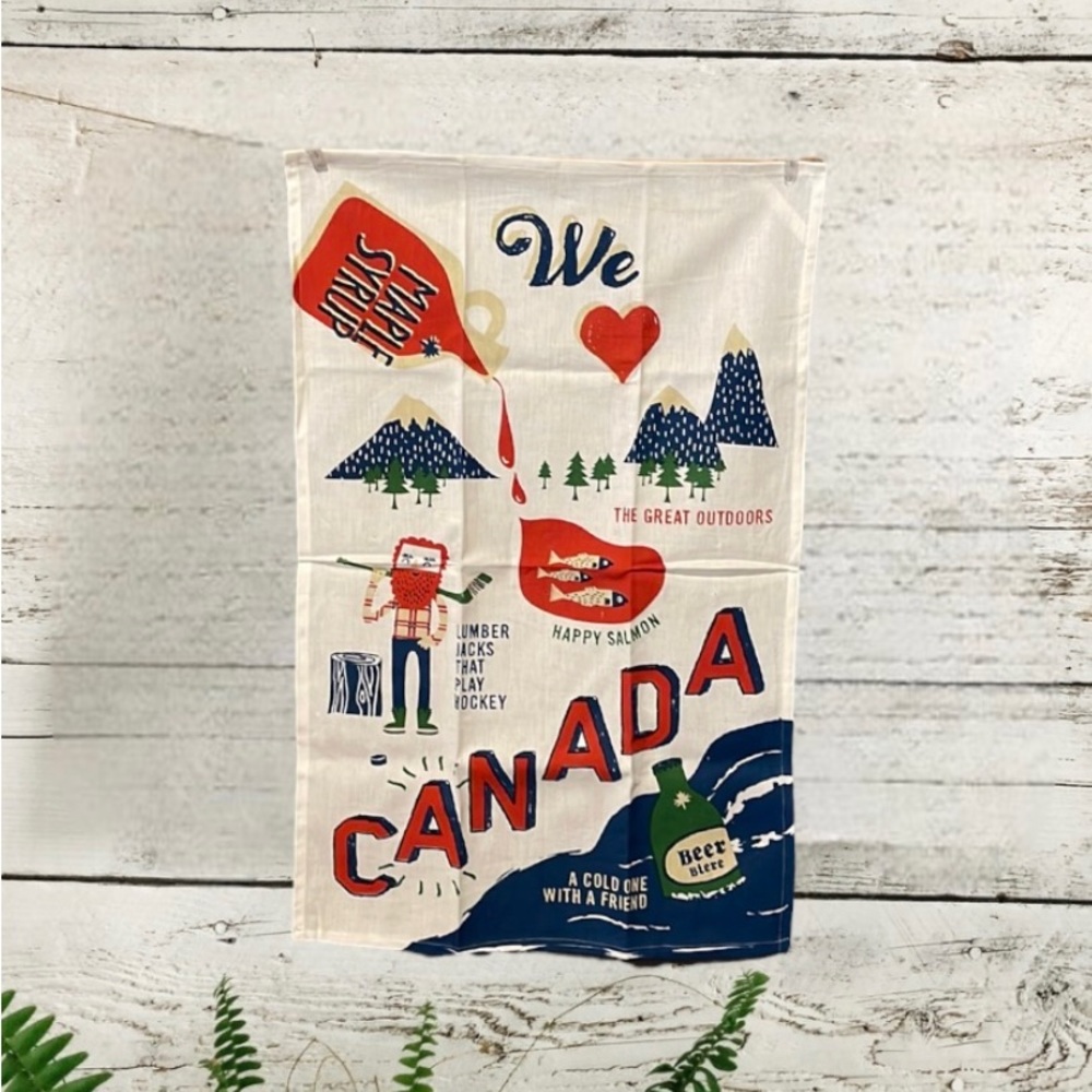 Now Designs I ♥️ Canada Kitchen Towel